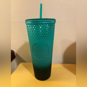 Winter 2022 Waxberry/Teal gradient Starbucks Tumbler